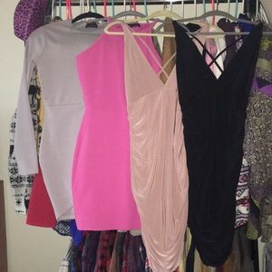 Bundle of 4 - NWOT - PLT Fitted Dresses